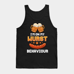 Wurst Behaviour - For Beer Lovers Tank Top
